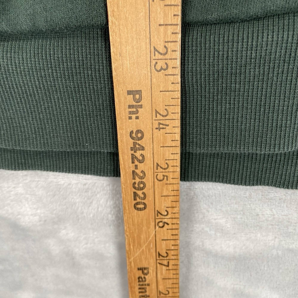 Lululemon Hoodie men's Small Steady State Pullover Sweatshirt Green Fleece Cozy - Picture 10 of 13